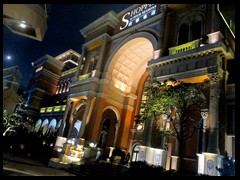 Shoppers at Four Seasons, a luxury galleria at the Four Seasons Hotel, next to the Venetian.